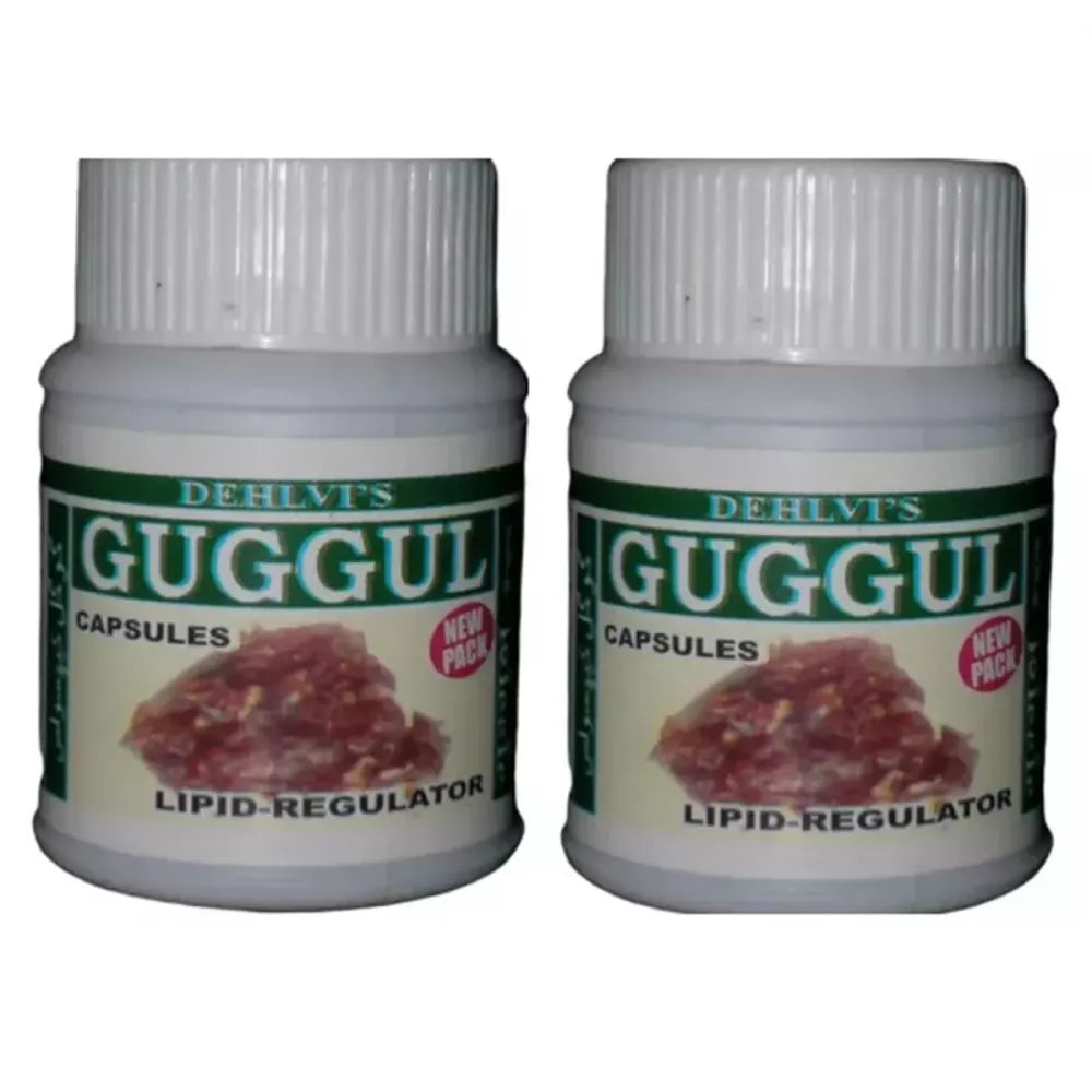 Dehlvi Guggal Capsules - 30 Caps (Pack of 2)